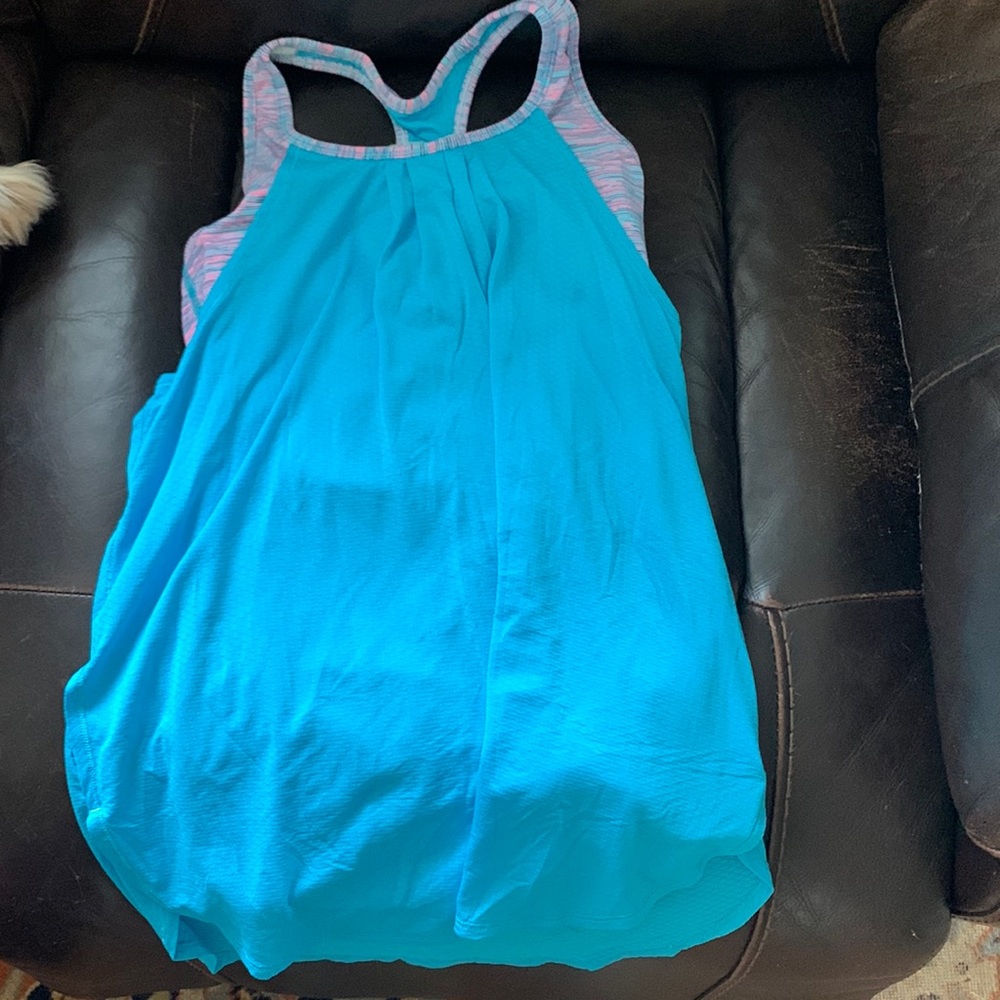Blue Size 14 in Juniors with a Built in Bra